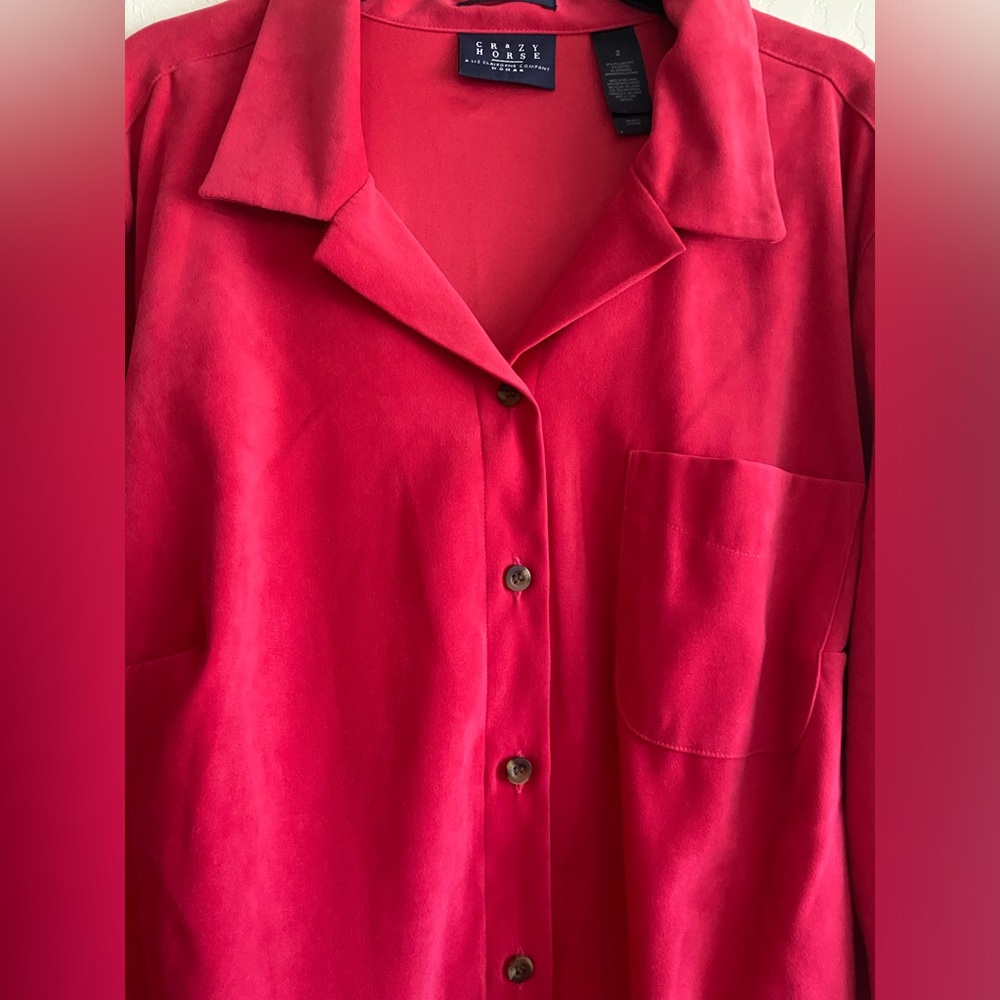 Long oversized button down - Picture 2 of 8